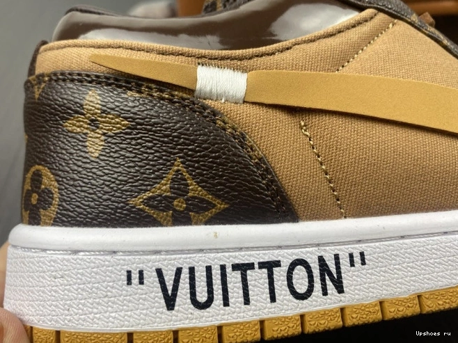 O-W -LouiV Low (WITH JORDAN CASE) AIR 1 Top 0729